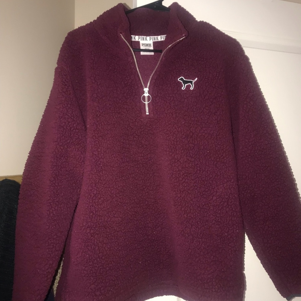 Victoria secret PINK quarter zip